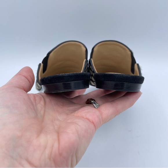 Jenni Kayne Honey Giraffe Mules 7 Black & Natural - Picture 12 of 16